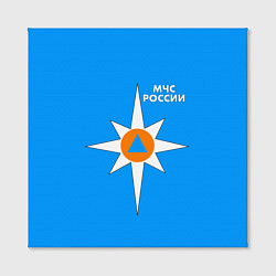 Холст квадратный МЧС России, цвет: 3D-принт — фото 2