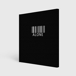 Картина квадратная Alone