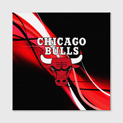 Холст квадратный CHICAGO BULLS, цвет: 3D-принт — фото 2