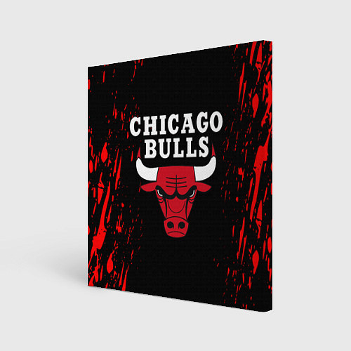 Картина квадратная CHICAGO BULLS / 3D-принт – фото 1