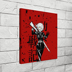 Холст квадратный Дьявол, цвет: 3D-принт — фото 2