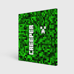 Картина квадратная MINECRAFT CREEPER