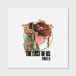 Холст квадратный The Last of Us Part II Ellie, цвет: 3D-принт — фото 2