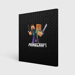 Картина квадратная MINECRAFT МАЙНКРАФТ