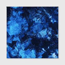 Холст квадратный Blue Abstraction, цвет: 3D-принт — фото 2