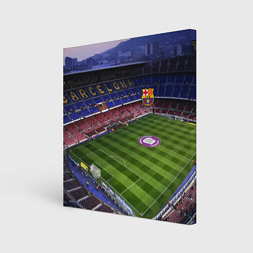 Картина квадратная FC BARCELONA / 3D-принт – фото 1