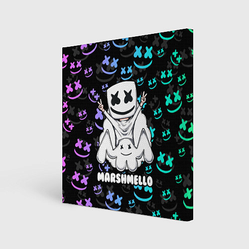 Картина квадратная MARSHMELLO / 3D-принт – фото 1