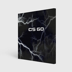 Холст квадратный CS GO, цвет: 3D-принт