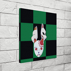 Холст квадратный Падшие ученики, выживший лис, цвет: 3D-принт — фото 2