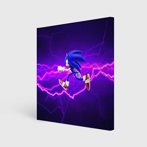 Картина квадратная Sonic Storm / 3D-принт – фото 1