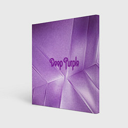 Холст квадратный Deep Purple, цвет: 3D-принт