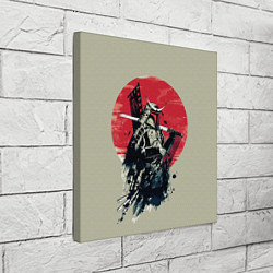 Холст квадратный Samurai man, цвет: 3D-принт — фото 2
