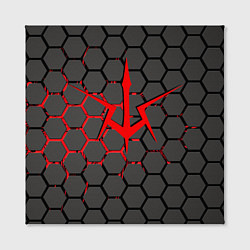 Холст квадратный КОД ГИАСС, цвет: 3D-принт — фото 2