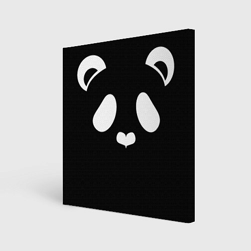 Картина квадратная Panda white / 3D-принт – фото 1