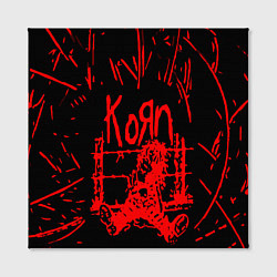 Холст квадратный Korn, цвет: 3D-принт — фото 2