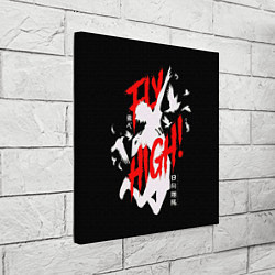 Холст квадратный Haikyuu Haikyu Haikuu !, цвет: 3D-принт — фото 2