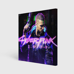 Картина квадратная CYBERPUNK 2077 S