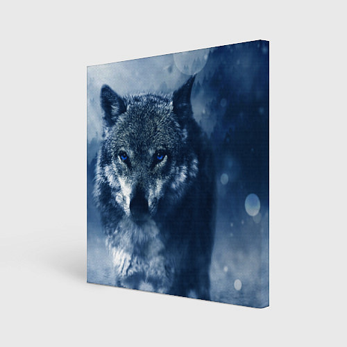 Картина квадратная Красивый волк / 3D-принт – фото 1