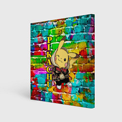 Картина квадратная Pikachu
