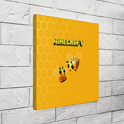 Холст квадратный Minecraft, цвет: 3D-принт — фото 2