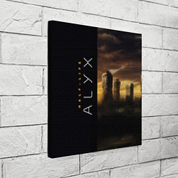 Холст квадратный Half-Life Alyx, цвет: 3D-принт — фото 2