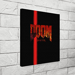 Холст квадратный Doom Rip and Tear, цвет: 3D-принт — фото 2