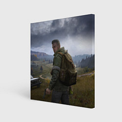 Картина квадратная DAYZ POSTER ДЕЙЗИ ПОСТЕР Z