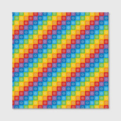 Холст квадратный Чакры, цвет: 3D-принт — фото 2