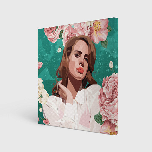 Картина квадратная Lana del rey / 3D-принт – фото 1