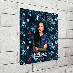 Холст квадратный Манижа Manizha, цвет: 3D-принт — фото 2
