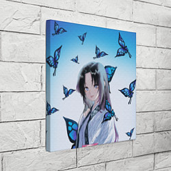 Холст квадратный ШИНОБУ КОЧО KOCHO SHINOBU, цвет: 3D-принт — фото 2