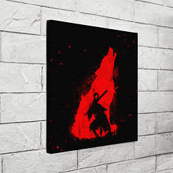 Холст квадратный DARK SOULS ТЁМНЫЕ ДУШИ, цвет: 3D-принт — фото 2