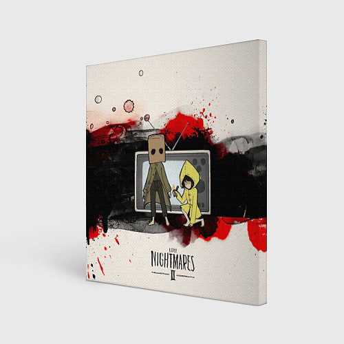 Картина квадратная Little Nightmares 2 / 3D-принт – фото 1