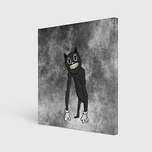 Картина квадратная Cartoon cat / 3D-принт – фото 1