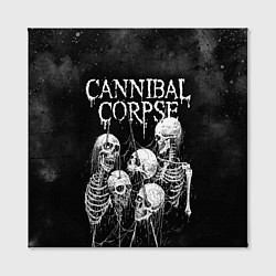 Холст квадратный Cannibal Corpse, цвет: 3D-принт — фото 2