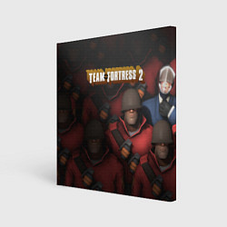 Картина квадратная Team Fortress