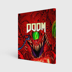 Картина квадратная DOOM Eternal