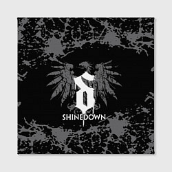 Холст квадратный Shinedown, цвет: 3D-принт — фото 2
