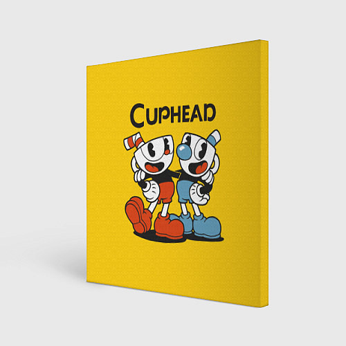 Картина квадратная CUPHEAD / 3D-принт – фото 1