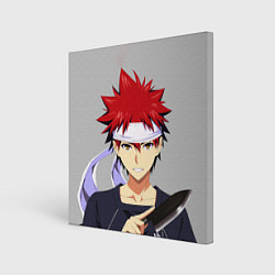 Холст квадратный Food wars Shokugeki no Soma, цвет: 3D-принт