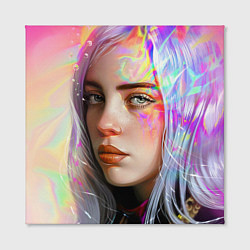 Холст квадратный Billie Eilish, цвет: 3D-принт — фото 2