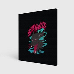 Картина квадратная Волк StayWild
