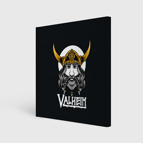 Картина квадратная Valheim Viking / 3D-принт – фото 1