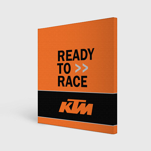 Картина квадратная KTM READY TO RACE Z / 3D-принт – фото 1