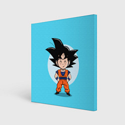 Холст квадратный Sweet Goku, цвет: 3D-принт