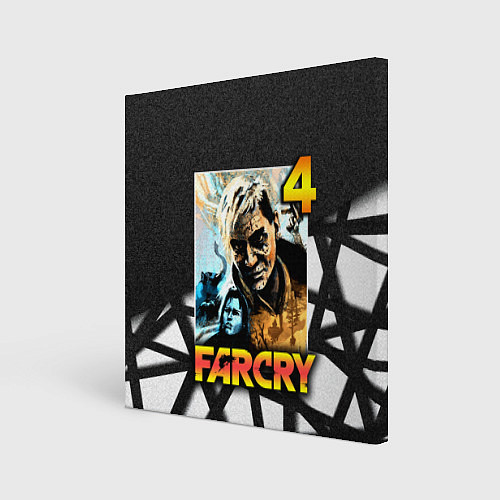 Картина квадратная FARCRY 4 Пэйган Мин / 3D-принт – фото 1