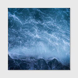 Холст квадратный Океан, цвет: 3D-принт — фото 2