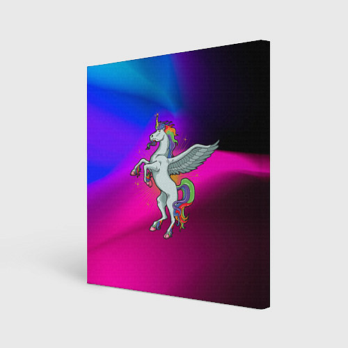 Картина квадратная Единорог Unicorn Z / 3D-принт – фото 1