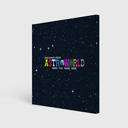 Картина квадратная Astroworld