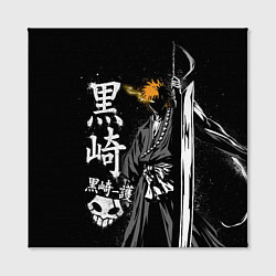 Холст квадратный Bleach, Ичиго с мечом, цвет: 3D-принт — фото 2